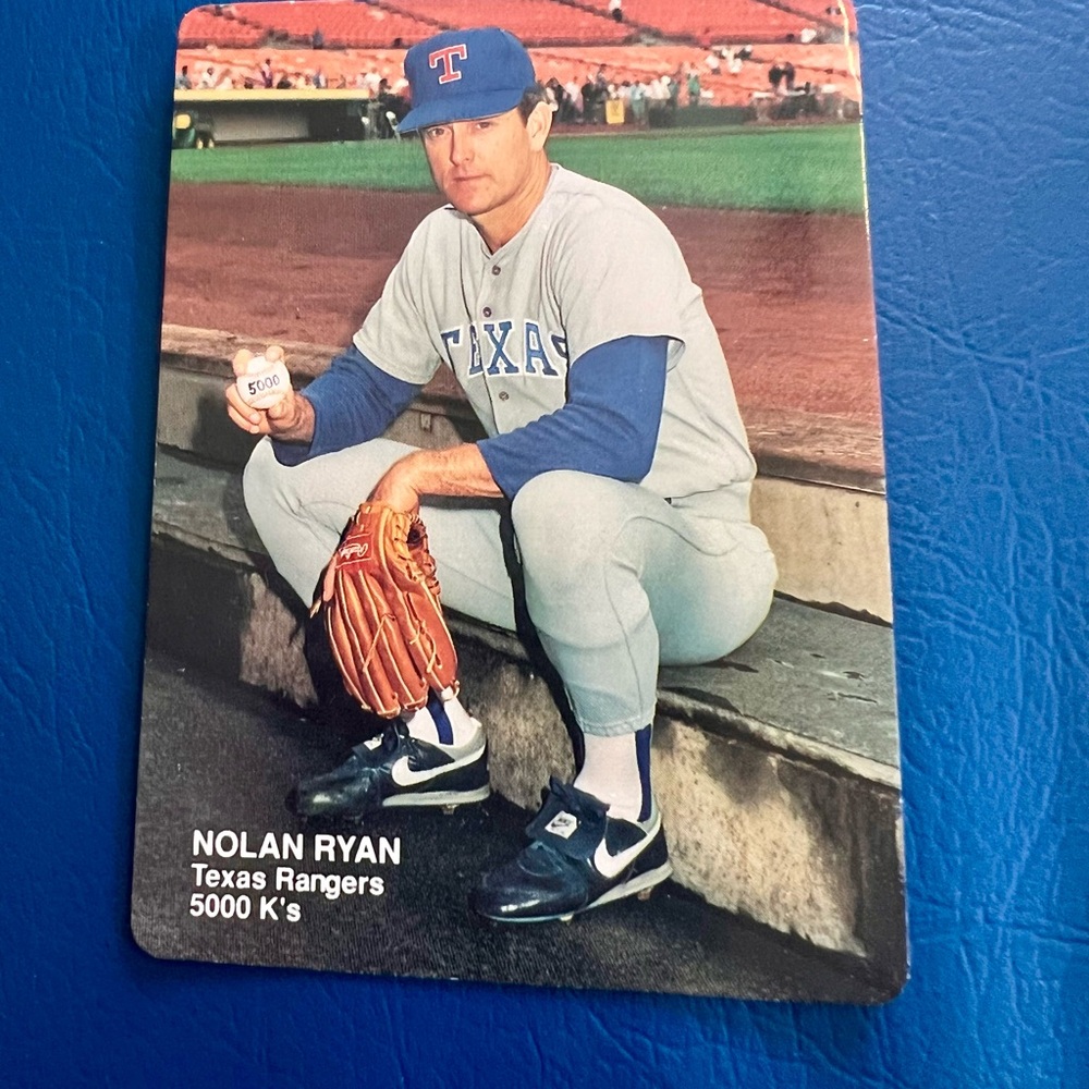 Texas Rangers Baseball Card